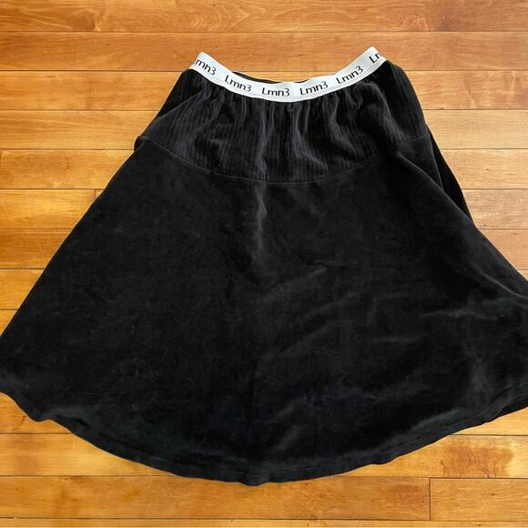 NWT LMN3 Velour Circle Skirt - Picture 5 of 5